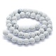 Chapelets de perles en turquoise synthétique G-P387-02-4mm-2