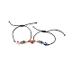 Ensemble de bracelets fermoirs coeur magnétiques pour les meilleures soeurs d'amitié BJEW-JB06765-1