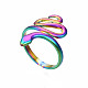 Snake Wrap Cuff Rings RJEW-N038-033-4