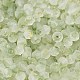 Матовые стеклянные бусины FGLA-D300-01G-3