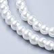 Abalorios de perla de vidrio HY-6D-B01-3