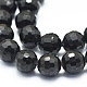 Chapelets de perles en spinelle noir naturel G-D0010-12-10mm-3
