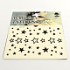 Смешанный форму звезды прохладно боди-арт съемной поддельные временные татуировки металлизированной бумаге наклейки AJEW-Q098-03-1
