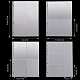GLOBLELAND 40 Pcs Clear Binder Refill Pockets photocard Holder Plastic Loose Leaf Card Ticket Storage Bag Budget Planner Holder Binders Card Sleeve Pages for Playing Card Document Notebook A4 Size AJEW-GL0001-56-2