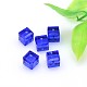 Faceted Cube Imitation Austrian Crystal Beads Strands G-M184-8x8mm-13A-B-2