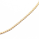 304 bracelets de cheville chaîne serpentine en acier inoxydable X-AJEW-G024-08G-3