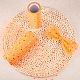 Nastri in rete decorativa con paillettes glitterate a cuore benecreat OCOR-BC0007-09-5