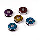 Alloy Slide Charm Beads X-ENAM-LF9767Y-M-NF-1