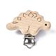 Beech Wood Baby Pacifier Holder Clips WOOD-T015-22-2