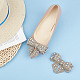 2 шт. съемные украшения для обуви с бантом и стразами FIND-GO0002-06A-4