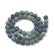Chapelets de perles en agate mousse naturelle G-T106-018-3