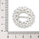 Пряжки из латуни с микропаве KK-K293-20P-3