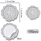 Pegatinas de sello de cera adhesiva craspire DIY-CP0009-53B-07-2