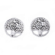 Stainless Steel Pendants Necklaces and Stud Earrings Jewelry Sets SJEW-JS01027-9