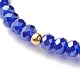 Glass Beads Stretch Bracelets Sets BJEW-JB06575-05-11