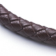 Braided Leather Cord Bracelets BJEW-F291-40B-2