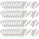 40 Stück individuelle Spiegel-Acryl-Weinglas-Anhänger AJEW-FG0002-99-1