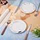 2 camino de mesa de poliéster de 2 colores sólidos&nbsp;DIY-TA0014-08B-5