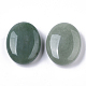 Natürlicher ovaler Palmenstein aus grünem Aventurin G-N0325-07-2