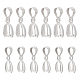 Benecreat 12 pz 925 clip pendenti in argento sterling STER-BC0001-62-1
