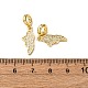 Латунь микропаве прозрачный кубический цирконий европейские подвески с подвесками KK-A265-07G-3
