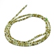 Natürlicher Granat Perlen Stränge G-F686-11-2