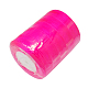薄地オーガンジーリボン  結婚式の装飾のための広いリボン  濃いピンク  3/4インチ（20mm）  25ヤード（22.86M） RS20mmY014-3