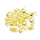 Perles en verre electroplate transparent  GLAA-F122-01B-3