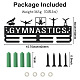 Superdant Gymnastik-Medaillenaufhänger ODIS-WH0022-027-2
