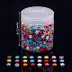 arricraft About 900~1000 Pcs 9.5mm Opaque Acrylic Star Beads with 0.5mm Hole for Bracelet Necklace Jewelry Making (11 Assorted Colors) SACR-NB0001-07-7