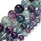 Natürlichen Fluorit Perlen Stränge&nbsp;G-L634-B04-12mm-1