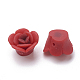 Ручной полимерные глины цветок бусины CLAY-S089-07A-2