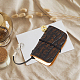 Mini-Notizbuch aus Rindsleder&nbsp;AJEW-CL0005-43B-7