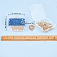 Sunnyclue kits de fabricación de pendientes colgantes de perlas de imitación de diy DIY-SC0016-54-7