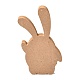 Easter Theme Natural Wood Display Decorations AJEW-P087-A01-2