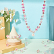 PandaHall Elite 72Pcs 12 Styles UV Plating Transparent Acrylic Beads TACR-PH0001-57C-5