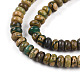 Нити бусин из натурального камня вердит G-T140-72B-3