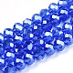 Electroplate Glass Beads Strands EGLA-A034-T1mm-A32-1