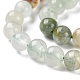 Chapelets de perles en quartz rutile vert naturel G-Q1001-A03-01-3