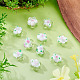 Perle di lampwork fatte a mano da 10 pz&nbsp;LAMP-TADJ0001-01B-5
