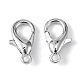 Platinum Plated Alloy Lobster Claw Clasps X-E102-NF-1