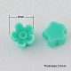 Mixed Resin Flower Cabochons X-CRES-B3033-M-2