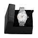 Relojes de cuarzo con diamantes de acero inoxidable de alta calidad WACH-N001-45-6