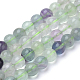 Natural Fluorite Beads Strands G-S150-38-8mm-1
