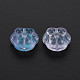 Two Tone Transparent Baking Painted Glass Beads GLAA-S190-021-B04-4