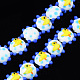 Handgemachte Glasperlen Stränge holprige LAMP-N021-036G-6