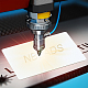 Nbeads 50pcs Rechteck Aluminium leere Thermotransfer-Visitenkarten DIY-NB0005-66-6