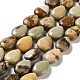 Chapelets de perles en jaspe avec images naturelles G-L242-28-1