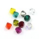 Granos de cristal austriaco sueltos perlas para hacer joyas fornituras X-5301-8MM-M-1