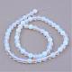 Chapelets de perles d'opalite G-Q462-6mm-31-2